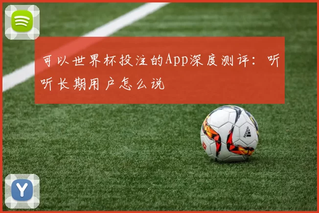 可以世界杯投注的App深度测评：听听长期用户怎么说