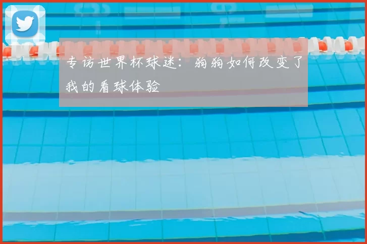 专访世界杯球迷:狗狗如何改变了我的看球体验